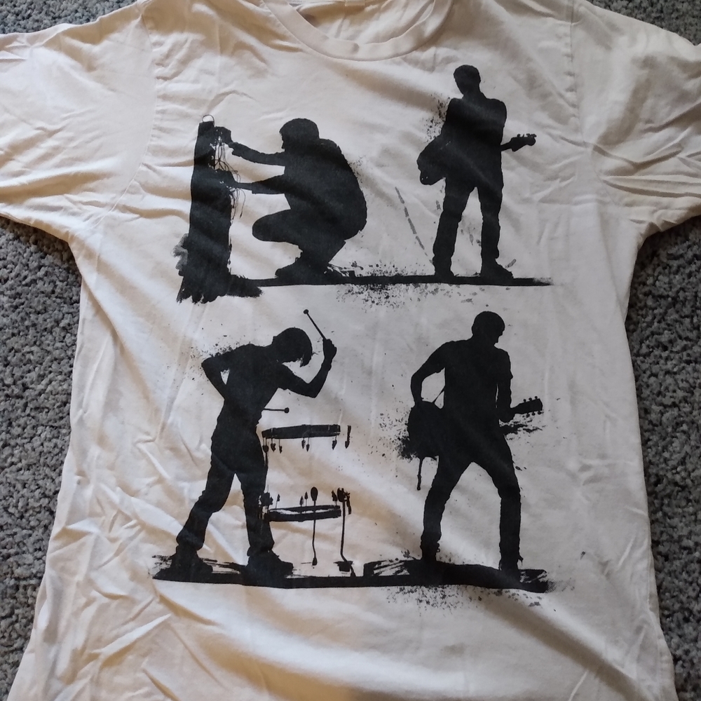 Angles and airwaves band tour t-shirt